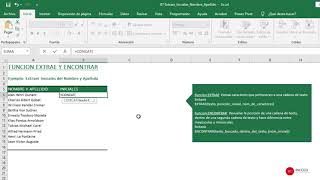 Extraer Iniciales del Nombre y Apellidos en Excel [upl. by Akaya254]