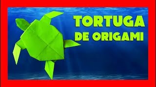 🐢😎👍 ¿Cómo hacer una Tortuga de Origami [upl. by Lilia415]