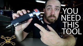 You Need This Tool  Episode 25  Air Powered Sheet Metal Nibbler [upl. by Adnicaj]