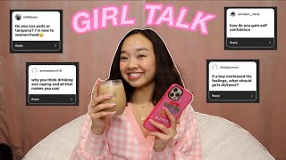 GIRL TALK  periods boys relationships Nicole Laeno [upl. by Mahmud]