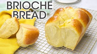 Fluffy Brioche Bread The Best French Brioche Recipe  How To Cuisine [upl. by Aron]