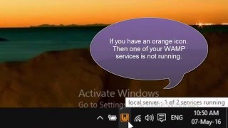 WAMP orange icon MySQL service is not working FIX [upl. by Eresed518]