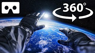 360° VR Spacewalk Experience  BBC HOME [upl. by Nagiam]