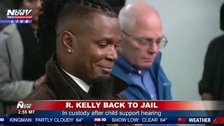 R Kelly back in jail after failing to pay child support [upl. by Allimaj]