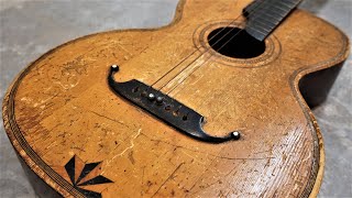 WATCH how furniture restorer restores a guitar [upl. by Vincenz]