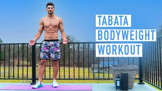 8Minute  Tabata Bodyweight Workout  Ash Crawford [upl. by Eekorehc339]