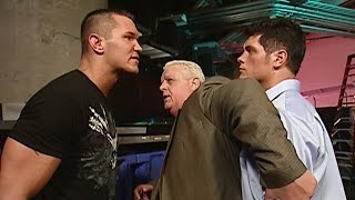 Randy Orton slaps Dusty Rhodes in front of his son Cody Raw July 2 2007 [upl. by Korie188]