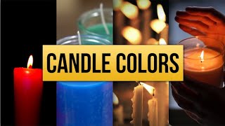 Candle Color Magic Real Meanings Explained  Yeyeo Botanica [upl. by Aihsirt]