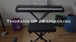 Thomann dp 26 digital piano unboxing [upl. by Ennaira]