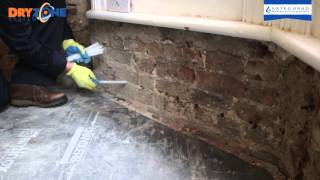 Dryrod Installation  Rising Damp Solution [upl. by Garfield]