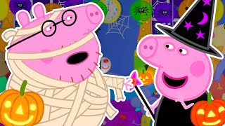 Peppa Pigs TOP 5 Halloween Moments 🎃 Peppa Pigs Spooktacular Halloween Special [upl. by Ynnattirb]