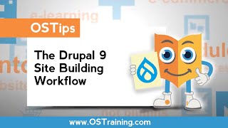 The Drupal 9 Site Building Workflow [upl. by Elleinwad17]