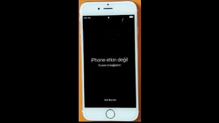 Iphone etkin değil  ITunese bağlanın Sorunu nasıl çözülür [upl. by Llevram]