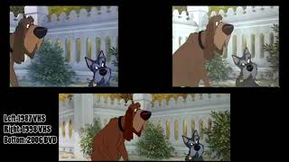 Lady and the Tramp VHS amp DVD Comparison [upl. by Col324]