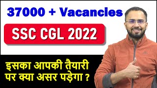 37000 vacancies in SSC CGL 2022 Official Notice [upl. by Cyler]