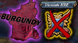 Completely REPLACING FRANCE as Burgundy In EU4 [upl. by Ahar724]