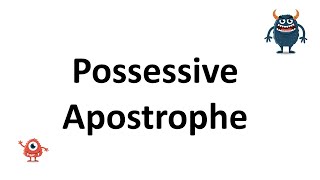 Possessive Apostrophes Explained [upl. by Annayhs509]