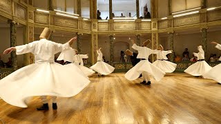 The Sufi Whirling Dervishes  Istanbul Turkey [upl. by Rosol]