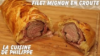 Filet mignon en croute [upl. by Trub]