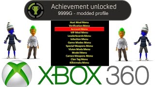 How to mod Xbox accountAll gamerscore USB EASYNO JTAG [upl. by Pompea]