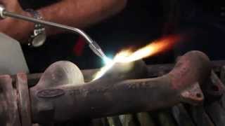 How to use thermal spray to repair a manifold [upl. by Merola]