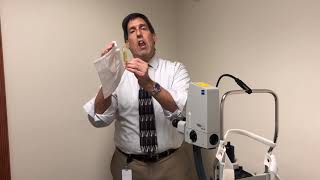 Selective laser trabeculoplasty SLT glaucoma treatment [upl. by Ludewig]