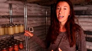 Earthbag Root Cellar Build  Off Grid Food Storage Part 2 [upl. by Nnayllehs]