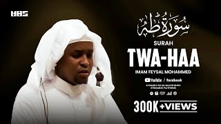 Surah TwaHaa  Imam Feysal  Audio Quran Recitation  Mahdee Hasan Studio [upl. by Airamesor]