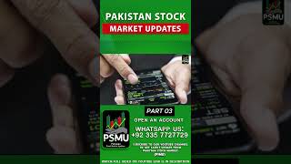 Part 03 Four Key Strategies Every Investor Must Know For PSX  PSMU [upl. by Elkin949]