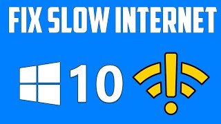 How To Fix Slow Internet Problem in Windows 10 [upl. by Okun905]