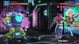 ARNIM ZOLA DAMAGE ROTATION  MCOC [upl. by Orimar243]