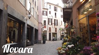 Novara Italy  Walking tour [upl. by Delora]