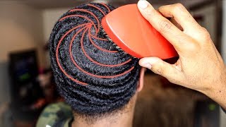 HOW TO PROPERLY BRUSH YOUR 360 WAVES SWIRL [upl. by Hanley]