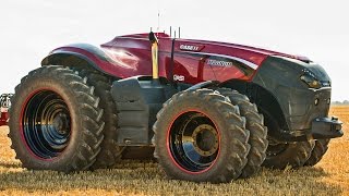 Autonomous Tractor Case IH Concept [upl. by Eillime]