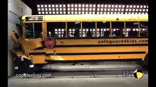 School Bus Crash Test Inside amp Out [upl. by Claiborne]