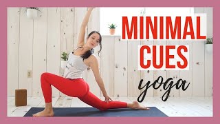 30 min Minimal Cues Yoga Flow [upl. by Menis]