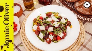 How To Make Greek Salad  Akis Petretzikis [upl. by Nij278]