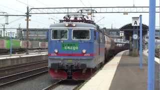 ► Tåg i  Trainspotting in Nässjö Sweden 080711 [upl. by Royal]