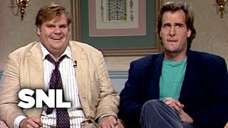 The Chris Farley Show with Jeff Daniels  Saturday Night Live [upl. by Yoko597]