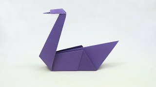 Origami Swan  Paper Swan instructions [upl. by Ursala]