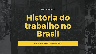 História do Trabalho no Brasil [upl. by Margi775]