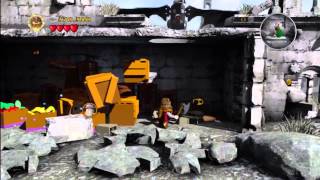 Lego Lord of the Rings Level 12Osgiliath  FREE PLAY  All Collectables  HTG [upl. by Vez]