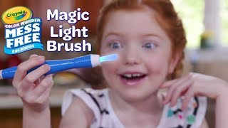 NEW Crayola Color Wonder Magic Light Brush  Crayola Product Demo [upl. by Eicaj]