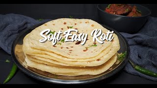 Soft Easy Roti Recipe  Easy Step By Step Recipe  Chapati  EatMee Recipes [upl. by Hashum145]