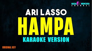 Ari Lasso  Hampa Karaoke Version [upl. by Miehar921]