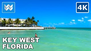 4K Key West Florida USA  Duval Street Walking Tour Vlog amp Vacation Travel Guide 🎧 Binaural [upl. by Ahsiea]