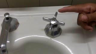 How to Replace a Washer in an Oldfashioned Leaky Faucet [upl. by Conah232]