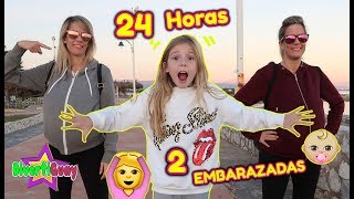 24 HORAS SIENDO MAMÁ EMBARAZADA MI TIA Y MI MAMÁ EMBARAZADAS AL MISMO TIEMPO [upl. by Boycie648]