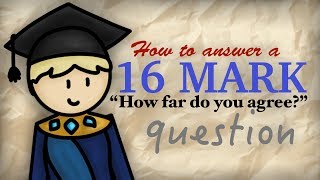 How to answer a 16 mark How far do you agree Exam Question  Edexcel History GCSE Revision [upl. by Baldridge]