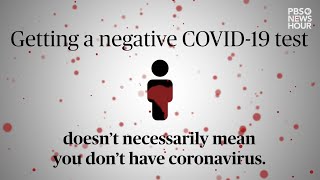 You can test negative for COVID19 but still have it Here’s how [upl. by Zetniuq]